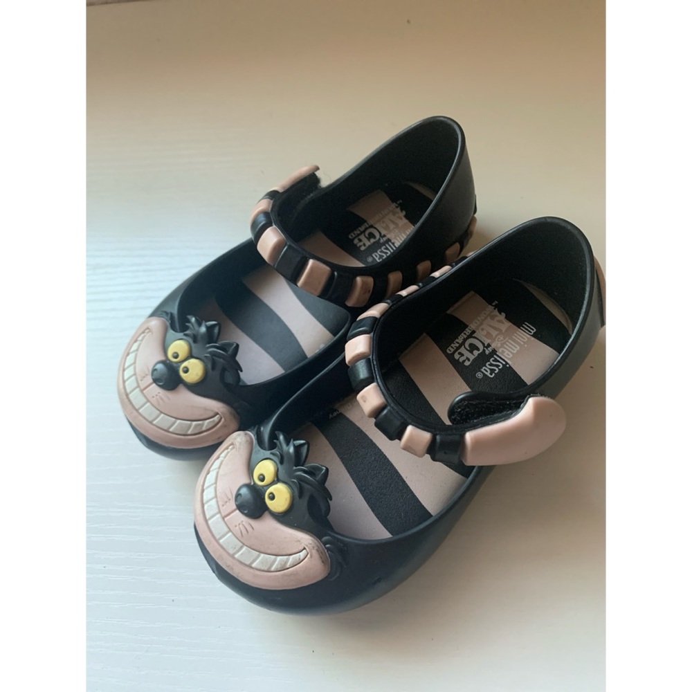 Mini Melissa Disney Cheshire Cat Mary Jane’s Toddler Size 7